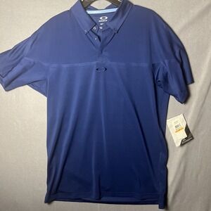 Oakley Men's Hydrolix Polo, Size Small, NWT, navy‎ MSRP- $80